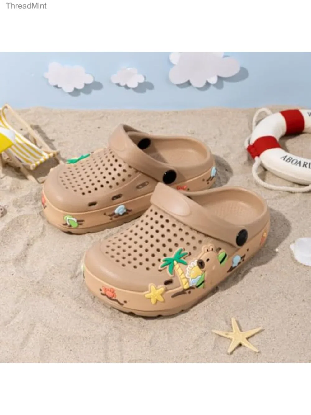 Kids Toddler Garden Clogs Water Shoes Lightweight EVA Slip On Summer Beach Pool